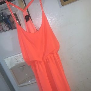 Hot pink Rue 21 dress .